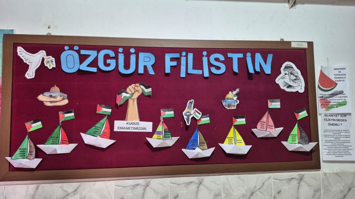 ÖZGÜR FİLİSTİN İÇİN ETKİNLİKLER